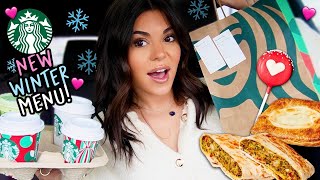 NEW Starbucks 2025 Winter Menu ITEMS! ❄️ Exclusive First Look \u0026 Tasting! 🔥