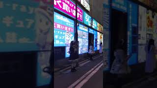 【客引きの数日本一】夜の秋葉原 #Shorts