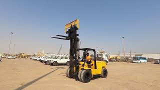 1997 Hyster H7.00XL 7 Ton Forklift- Dubai, UAE Auction | 29 \u0026 30 June