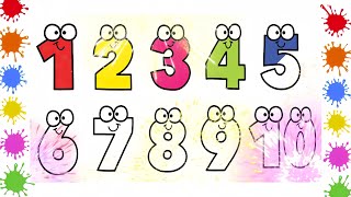 Learn Numbers and Counting For Kids I Count To 10 I Fun Math Game | Numbers with Colors
