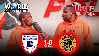 Bidvest Wits 1-0 Kaizer Chiefs | Chiefs Structure Is Dead! | Junior Khanye