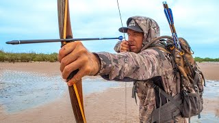 24 Hours Surviving The HARDEST Mangroves - SOLO CAMPING - Bow n Arrow