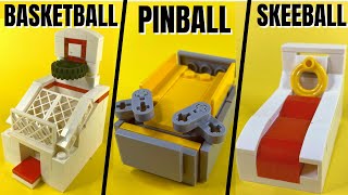 How to make 3 Mini Lego Arcade Machines!!