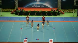 2016UCC大專盃啦啦隊-一般女生5人組- 嘉南藥理大學-NO.5第五名