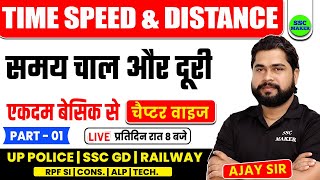 Time Speed & Distance Short Tricks by Ajay Sir | Maths for SSC GD, UPP, RPF SI, Cons., RRB ALP, TECH