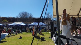 Dancing Daniel rapping for Lord Jagannath / Toowoomba Ratha Yatra 2024