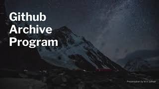 Github Archive Program - Arctic Code Vault - Arctic Code Vault Contributor Badge (No Ads)