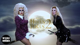 UNHhhh - Trixie and Katya React to Hocus Pocus 2 Trailer