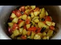 aloo curry in telugu at bachelor room l how to cook allo curry