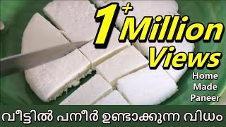 5 മിനുട്ടിൽ വീട്ടിൽ പനീർ ഉണ്ടാക്കുന്ന വിധം | Home Made Paneer | Recipe 31