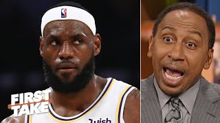 LeBron and Russell Westbrook have the most pressure in the NBA - Stephen A. | First Take