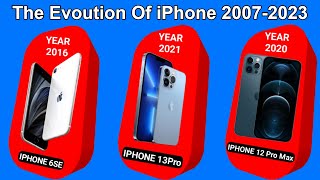 The Evolution Of iPhone 2007 - 2023 | Apple iPhone History | Mobiles Idea