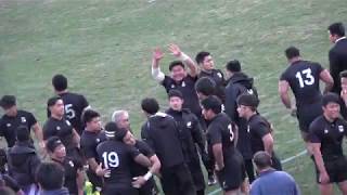 勝利後の歓声！ラグビー全国大学選手権・準決勝2019年1月2日　天理大が王者を圧倒し決勝進出！帝京大の大学選手権連覇「9」でついに止まる　帝京VS天理　7-29