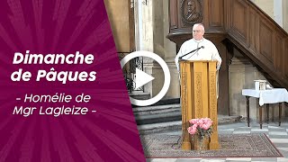 Homélie de Mgr Lagleize - Dimanche de Pâques