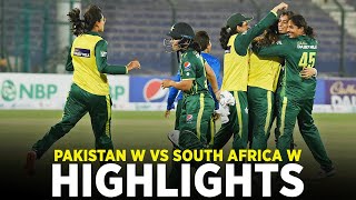 Full Highlights | Pakistan Women vs South Africa Women | 1st T20I 2023 | PCB | M3D1A