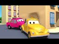 Carl the Super Truck and the Demolition Crane in Car City  Cars & Trucks Cartoons for kids