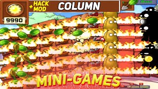MINI-GAMES "Column Like You See Them" - Plants vs Zombies Mod Hack /Unlimited Sun No Reload Unlimite