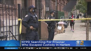 NYPD Searching For Prisoner Who Escaped Custody At Harlem Hospital