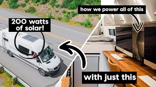 Our Perfect VAN LIFE SOLAR SET UP // We talked with the pros