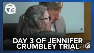 Day 3 of trial for Jennifer Crumbley in Oxford High School shooting