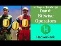 Day 6: Bitwise Operators - HACKERRANK - 10 Days of Javascript