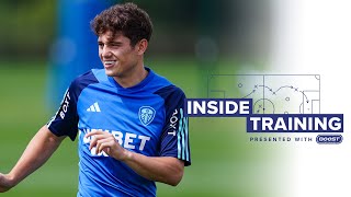 Dan James and Max Wober return to Thorp Arch | Inside Training