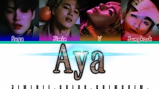 How Would BTS (suga,maknae line) Sing 'AYA' by MAMAMOO (vostr/Rom/Han)