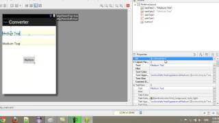Android App Programming Tutorial making a simple converter App