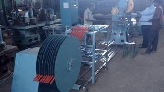 Concertina wire Making Machine manufactured by Bengal Wire Machinery.