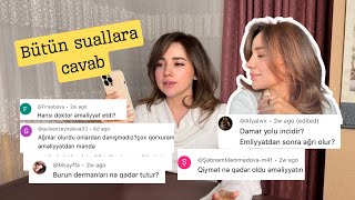 Burun əməliyyatı xərcləri, həkim seçimi, ağrı və s.| Bütün suallarınıza cavab verdim ❤️