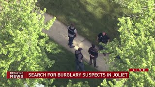 Joliet police search for burglary suspects