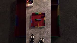 How to make a simple maze with magna tiles!