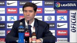 Rueda de Prensa de Marcelino García tras el Atlético de Madrid (1-0) Villarreal - HD