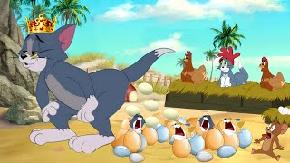 Tom the Egg King and Jerry's Hilarious Farm Adventure! | Tom and Jerry Cartoon | Tom \u0026 Jerry