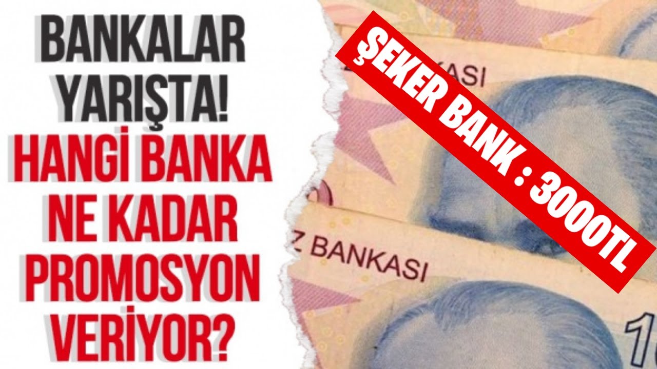 HANGİ BANKA NE KADAR PROMOSYON VERİYOR? 2022 EMEKLİ PROMOSYONLARI NE ...