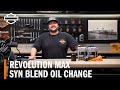 How To: H-D Genuine SYN Blend Oil Change for Harley-Davidson Revolution Max Engines