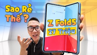 Vinh Xô | Sự thật về Galaxy Z Fold5 mới fullbox chỉ 27 triệu!! Mất giá nhanh vậy sao?