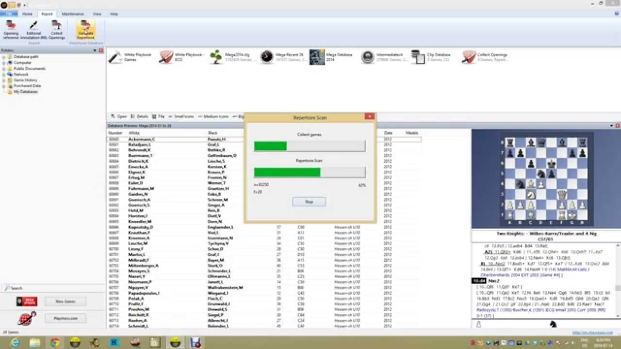 Chessbase 12 Building An Opening Repertoire Database Part One Youtube