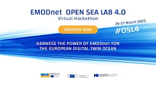 The EMODnet Open Sea Lab 4.0 Hackathon is here!