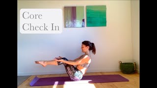 Core Check In - 35 min | Yoga with Signe