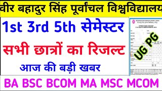 Vbspu रिजल्ट📕|Vbspu News Today|Vbspu Result 2025|Vbspu Result 2024|Vbspu Ba 1st Semester Result 2025