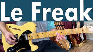 Chic Le Freak Guitar Lesson