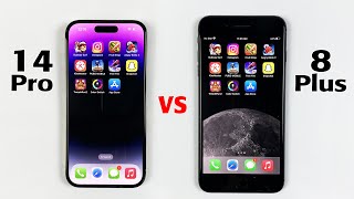 iPhone 14 Pro vs iPhone 8 Plus SPEED TEST | A10 Bionic vs A16 Bionic🔥