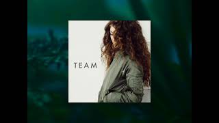 lorde - team (mmsub lyric video)