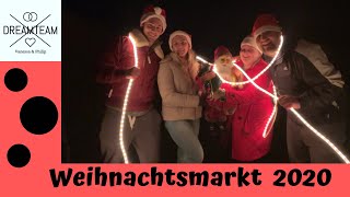 Wir gehen auf einen Weihnachtsmarkt/ Weihnachtsmarkt 2020 /Früchtepunsch, Waffeln und mehr/ Outtakes