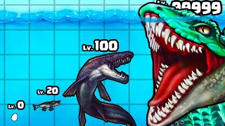 BREEDING a MAX LEVEL SEA DINOSAUR in Jurassic Dino Water World