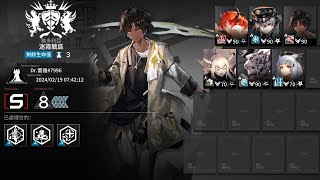 【明日方舟】CC#12 #起源行動 Day14 (2/19) 迷霧戰區 (高配8分；6人)