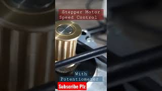 Stepper Motor Speed Control using Potentiometer, TB6600 Driver