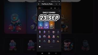 23 september pixeltap daily combo | pixel tap by pixelverse combo card today 23 sept #pixeltapkombo