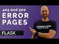 Custom Error Pages and Version Control - Flask Fridays #3